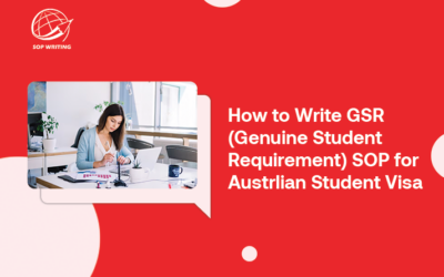How to Write GSR SOP for Student Visa