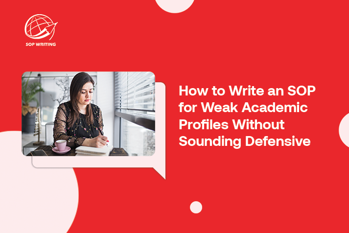 How to Write an SOP for Weak Academic Profiles Without Sounding Defensive